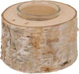 Immagine prodotto Ootb Tronco d'albero decorativo con inserto portaca (8 x 8 x 5 cm)