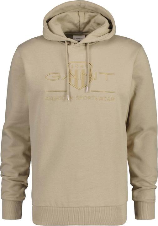 GANT Regular Tonal Shield Hoodie