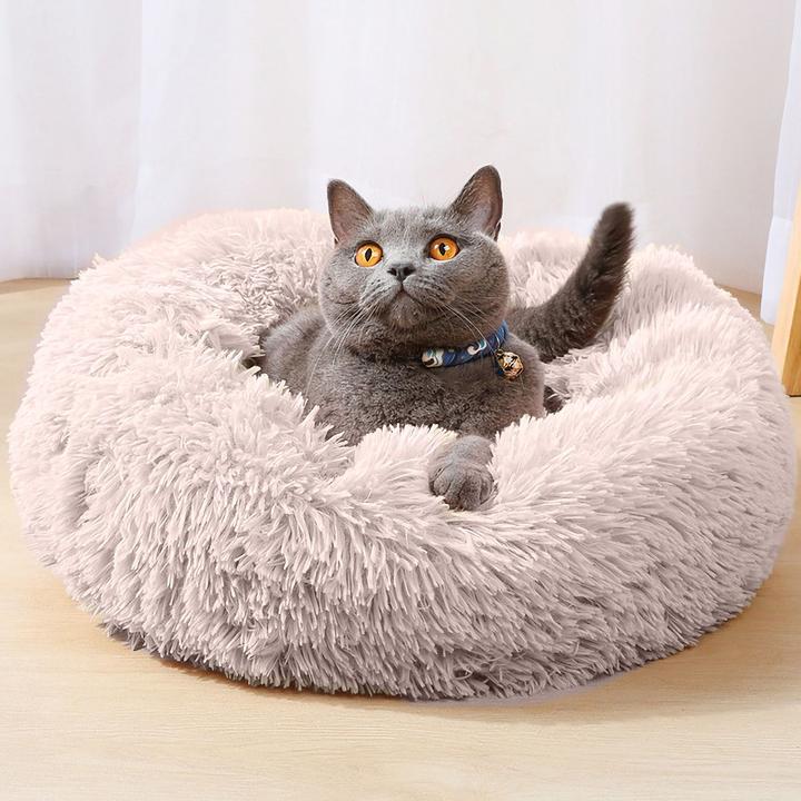 Immagine prodotto Intirilife Letto per animali domestici Beige Diametro 100 cm (Cane, Gatto)