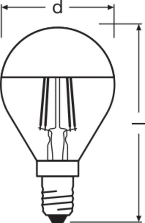 Immagine prodotto Osram Star Classic P (E14, 34 W, 380 lm, 1 x, F)