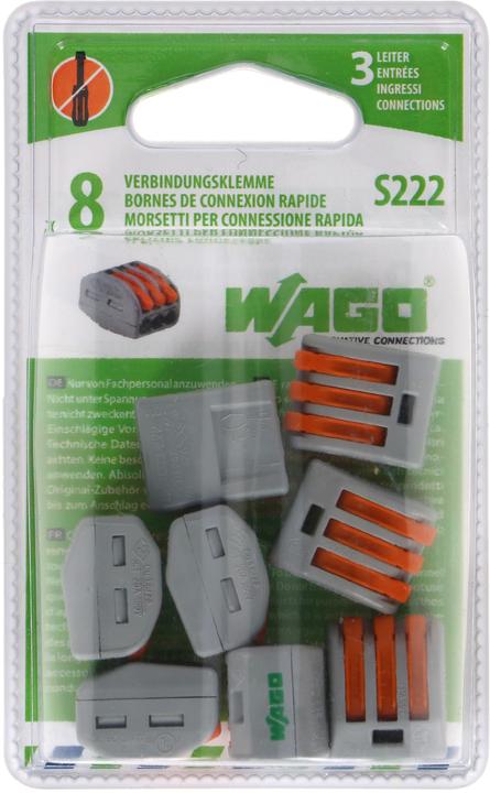 Image du produit Wago Terminal de connexion COMPACT 3-fold