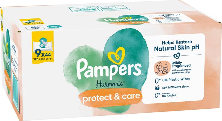 Actual product image Pampers Harmony Protect & Care (396 Piece)