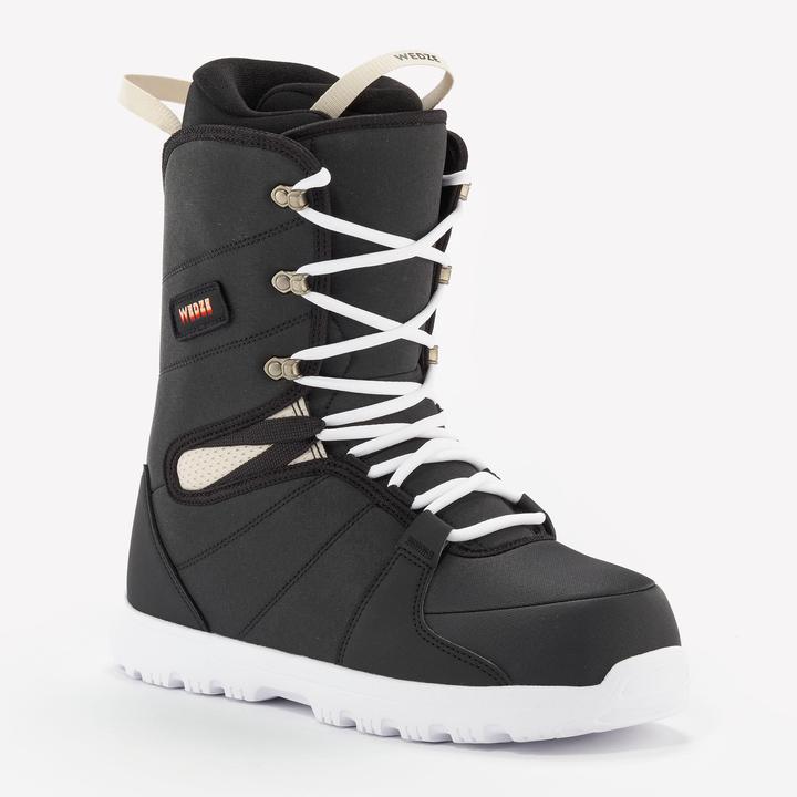 Actual product image Dreamscape Men's Comfortable, Flexible Snowboard Boots SNB 100 - Black (43)