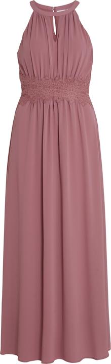 Vila Falten Neckholder Maxikleid
