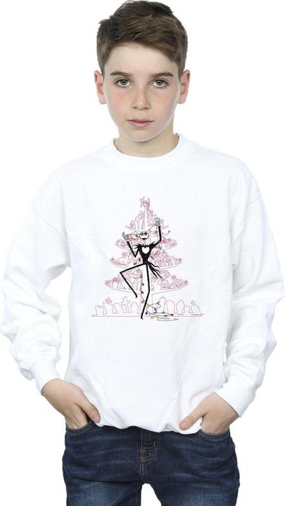 Produktbild Disney The Nightmare Before Christmas Tree Pink Sweatshirt Jungen (140, 146)