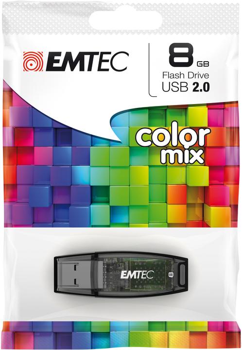 Immagine prodotto Emtec C410 Color Mix (8 GB, USB-A, USB 2.0)