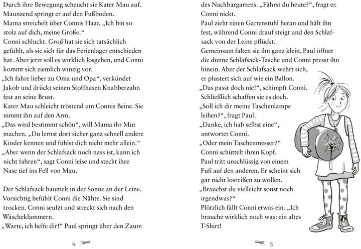 Produktbild Abenteuerspass mit Conni 1: Conni im Ferienlager (Deutsch, Sabine Legien, Barbara Iland-Olschewski, 2024)