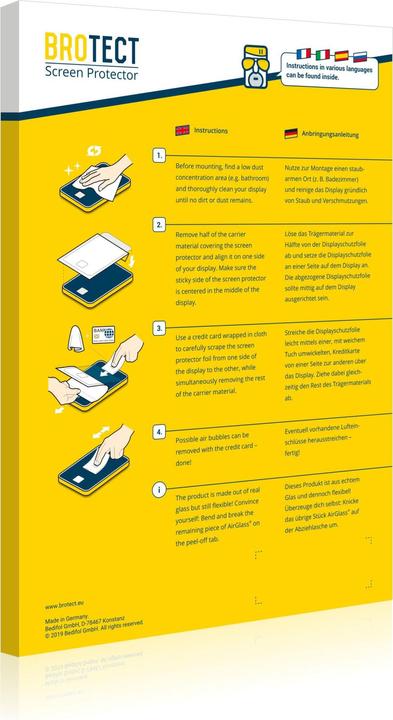 Actual product image BROTECT Anti-spy privacy film Blue light protection film (1 Piece, IdeaPad Duet 3i)