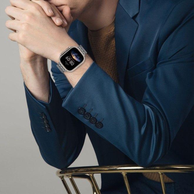 Immagine prodotto MU Classic Serie in acciaio inossidabile Bracciale in acciaio inossidabile (24 mm, 42 mm, 44 mm, 45 mm, Acciaio inossidabile, Apple Watch Series 8, Apple Watch Series 3, Apple Watch Series 9, Apple Watch Series 1, Apple Watch Series 2, Apple Watch Series 7, Apple Watch Serie 4, Apple Watch SE, Apple Watch Serie 6, Apple Watch Serie 5)
