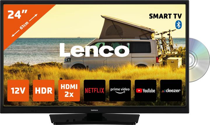 Lenco DVL-2483BK (24", LED, HD ready)