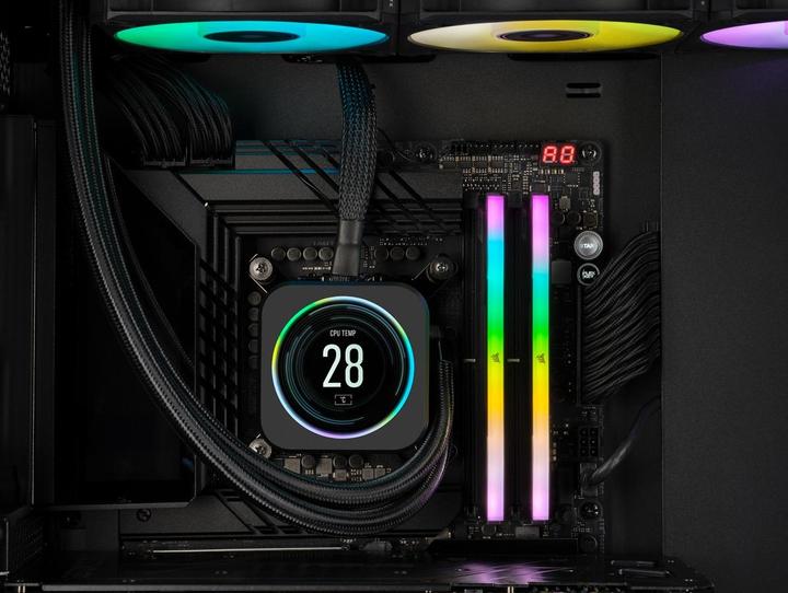 Produktbild Corsair Vengeance RGB (2 x 16GB, 6000 MHz, DDR5-RAM, DIMM)