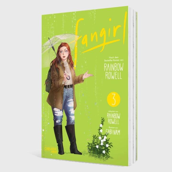 Actual product image Fangirl 3 (German, Gabi Nam, Rainbow Rowell, 2024)