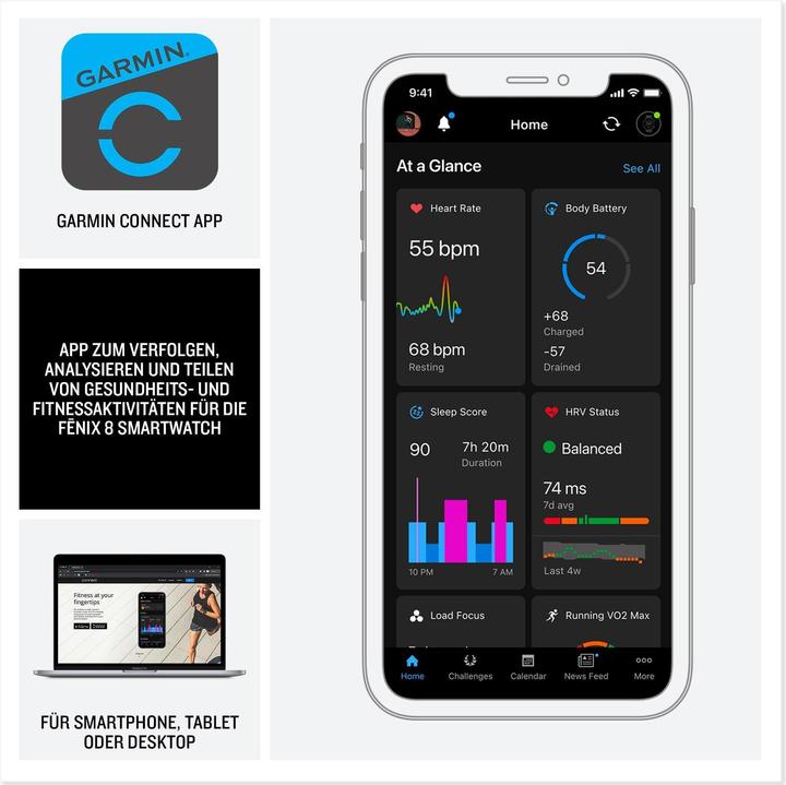 Image du produit Garmin fenix 8 (43 mm)
