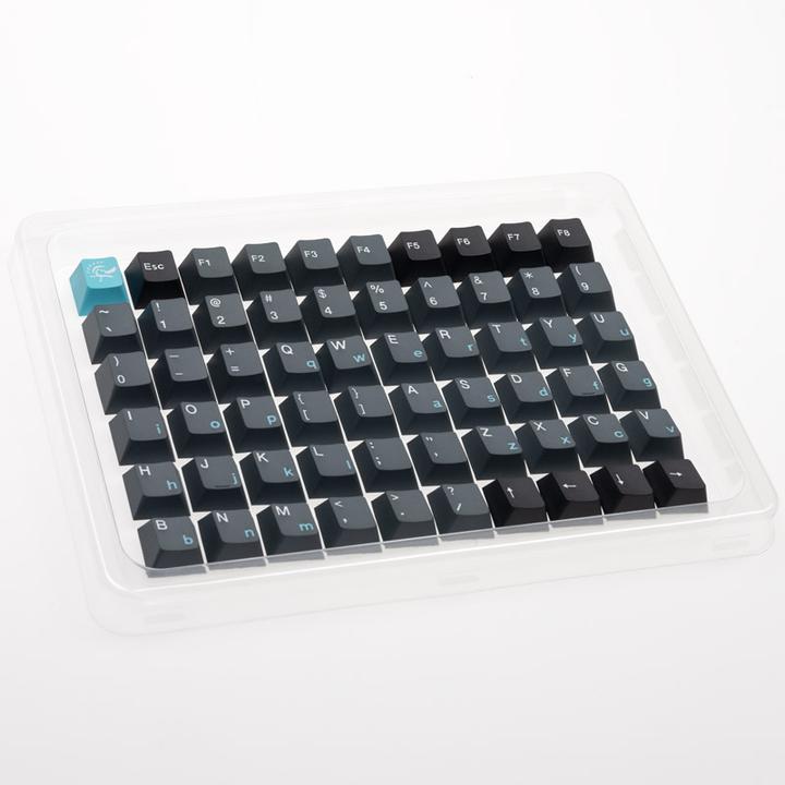Actual product image Ducky Skyline PBT Tripleshot Set - 133 Keycaps