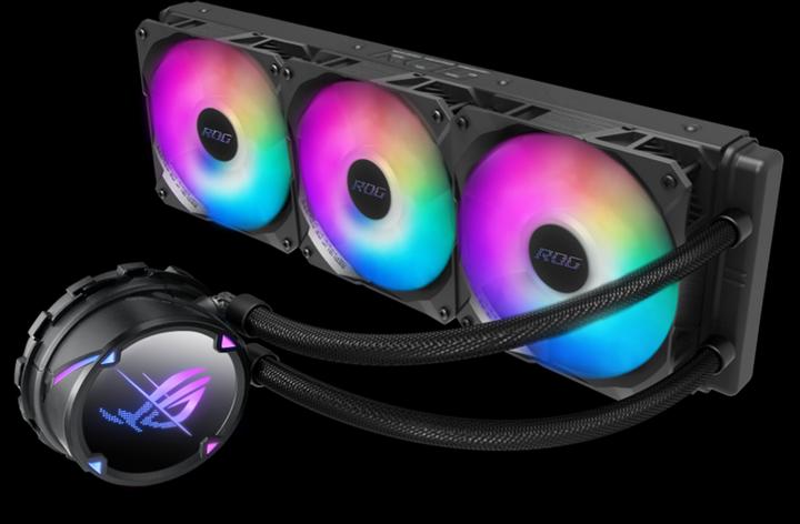 Actual product image ASUS CPC ACC ROG STRIX LC II 360 ARGB (AM5)