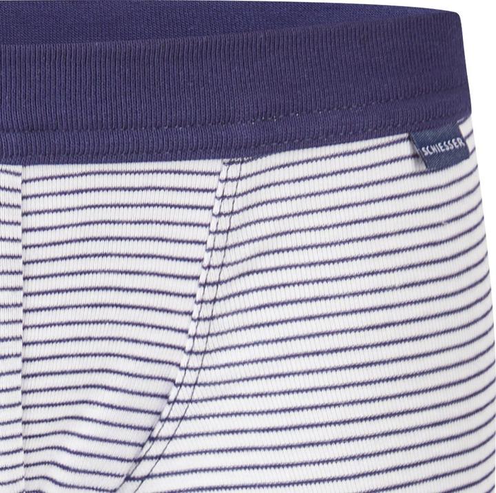 Actual product image Schiesser Pack of 6 Kids Boys Fine Rib Organic Cotton Shorts / Pants (116, pack of 6)