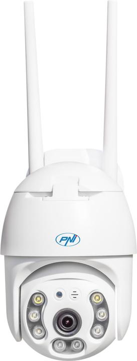 Actual product image PNI IP65 live PTZ video surveillance camera 5 MP, GSM 4G, micro SD card slot, motion detection