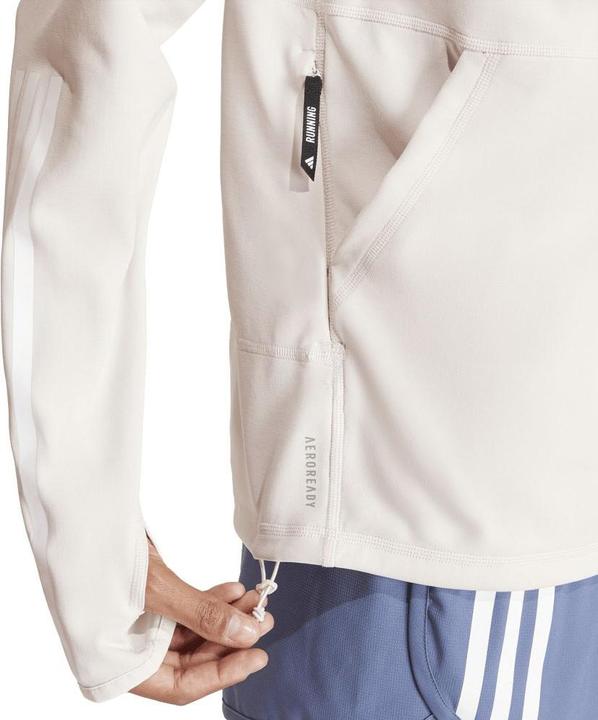 Immagine prodotto adidas Felpa con cappuccio Own The Run 3-Stripes da donna (M)