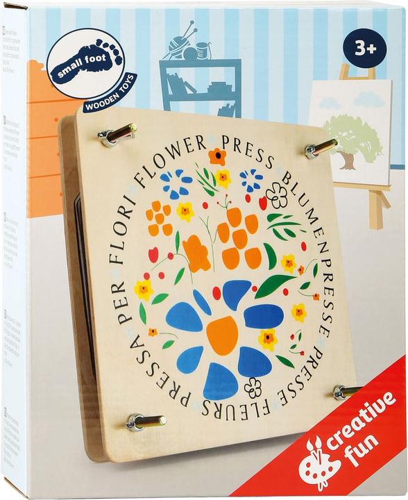 Actual product image small foot Flower press