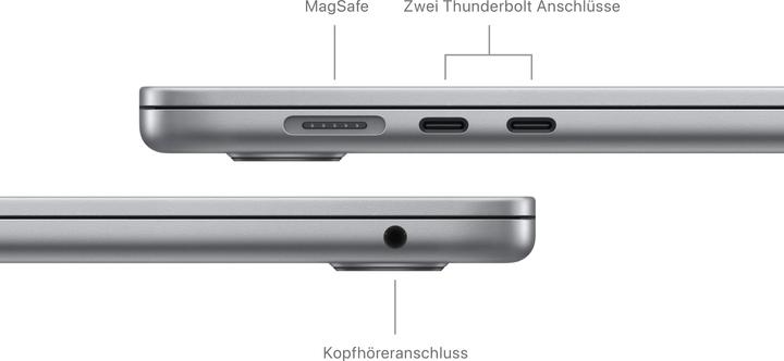 Actual product image Apple MacBook Air - 2024 (15", M3, 24 GB, 512 GB, DE)