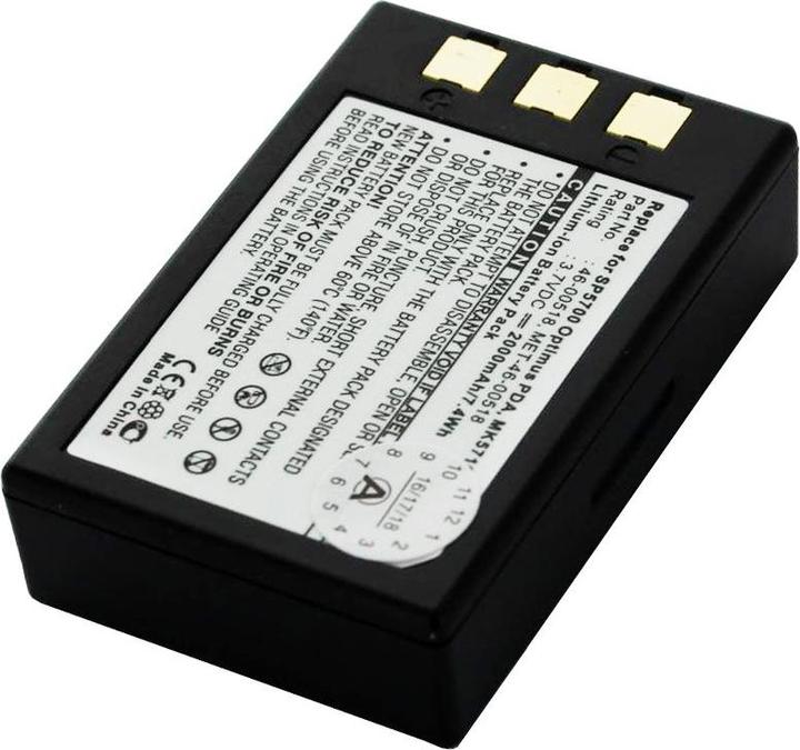 Immagine prodotto AccuCell Batteria per Metrologic SP5700 Scanner, Optimus PDA, MK5710 Batteria 46-00518, MET-46-00518