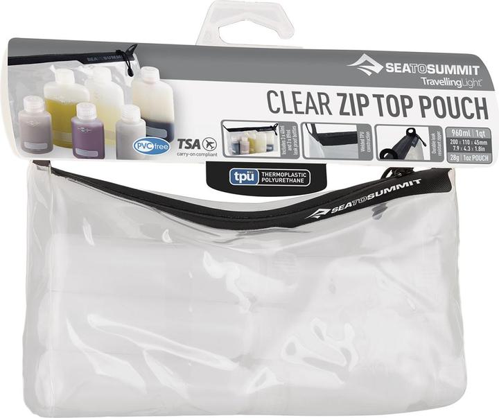Produktbild Sea To Summit Clear Zip Top Pouch (Necessaire, Flüssigkeitsbeutel)
