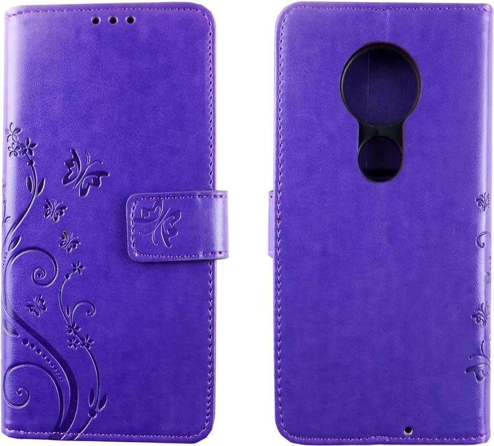 Produktbild König Design Hülle Handy Schutz für Motorola Moto G7 Case Cover Tasche Wallet Etui Haynhülle (Motorola Moto G7)