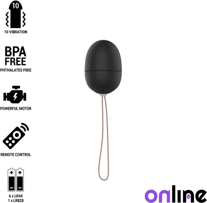 Image du produit Online OEuf vibrant avec télécommande, taille S