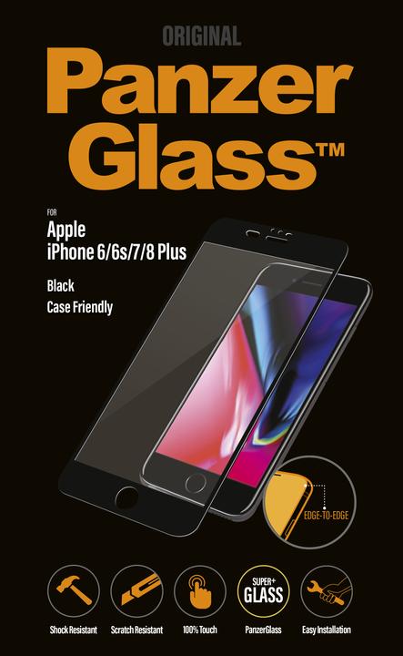 Produktbild PanzerGlass Displayschutz (1 Stück, Apple iPhone 8 Plus, Apple iPhone 6 Plus)