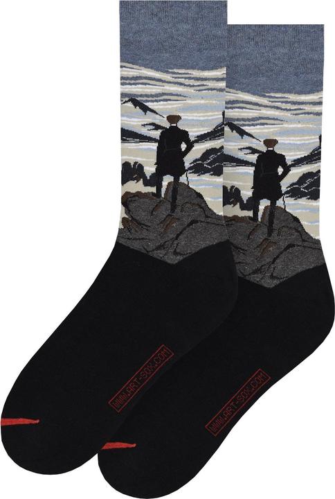 MuseARTa Socks Caspar David Friedrich - Wanderer above the Sea of