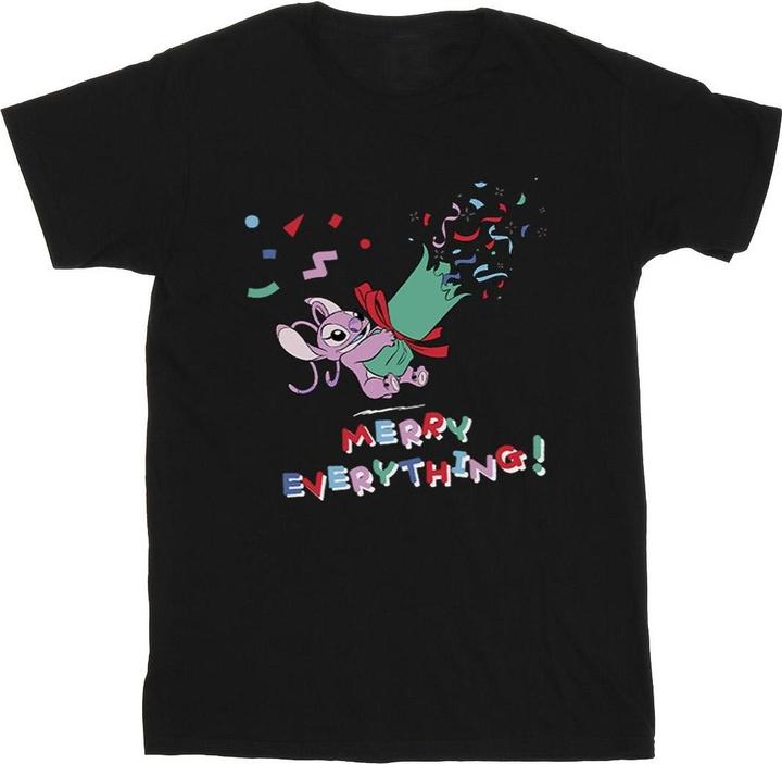 Produktbild Disney Lilo And Stitch Angel Merry Everything TShirt (XL)