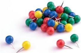 Actual product image Magnetoplan Pinboard needles