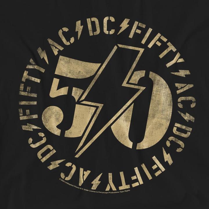 Immagine prodotto AC/DC 50 Maglietta Logo Adulto Unisex (M)