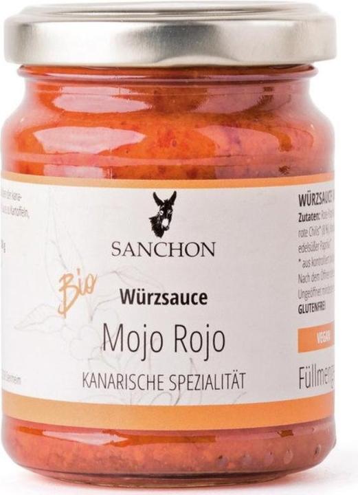 Image du produit Sanchon Sauce à la saucisse Mojo Rojo biologique (125 g)