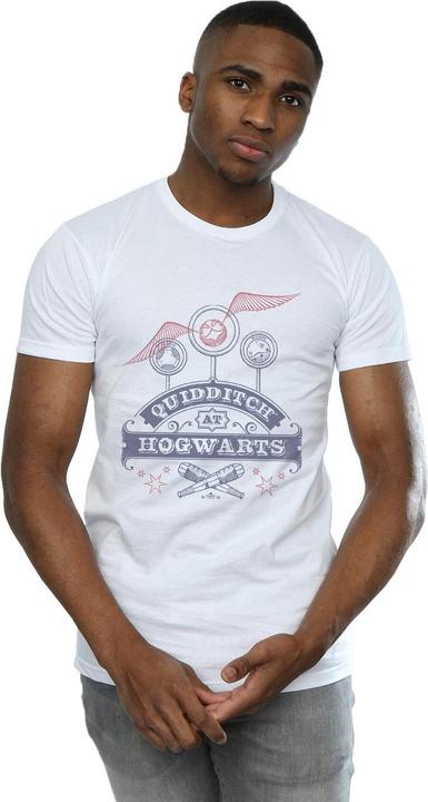 Image du produit - T-shirt QUIDDITCH AT HOGWARTS - Homme (L)