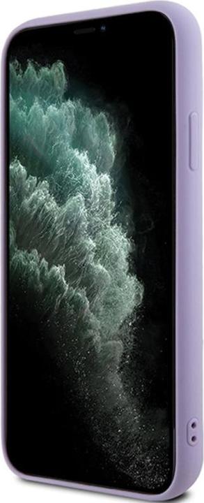 Immagine prodotto Guess GUHCN61PSFDGSU Custodia rigida per iPhone 11 / Xr 6.1" viola/viola Sequin Script Metallo (Apple iPhone 11)