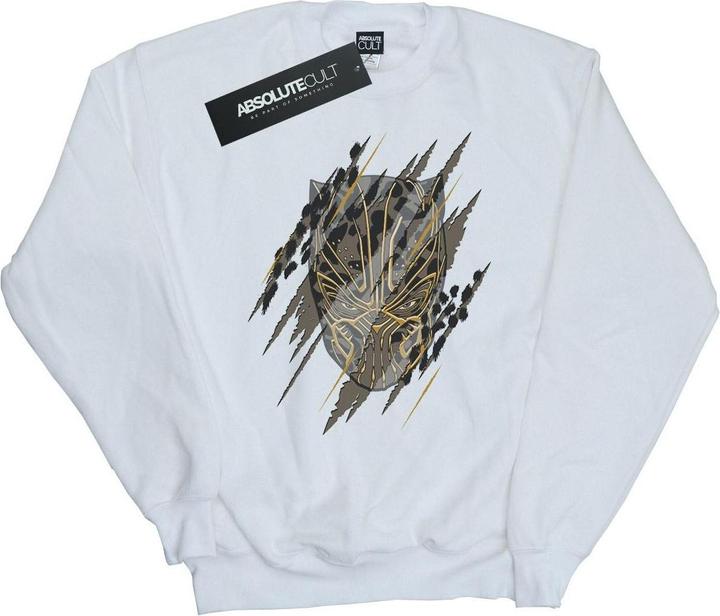 Immagine prodotto Felpa uomo Black Panther Gold Head in cotone (XL)