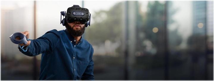 Actual product image HTC VIVE Pro 2 VR glasses (full kit) including game (Ruins Magus)
