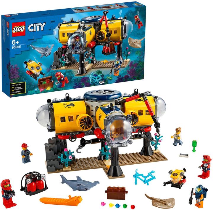 Actual product image LEGO Marine research base (60265, LEGO City)