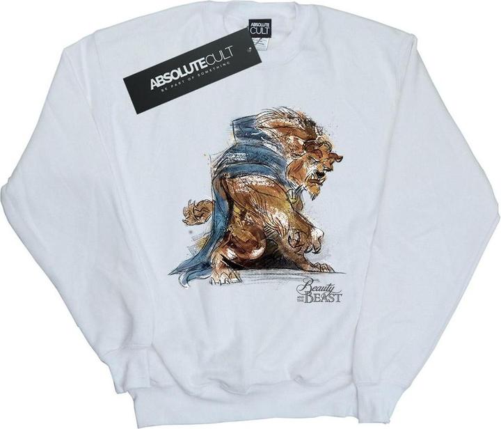 Actual product image Disney Boys Beauty And The Beast Beast Sketch Sweatshirt (140, 146)