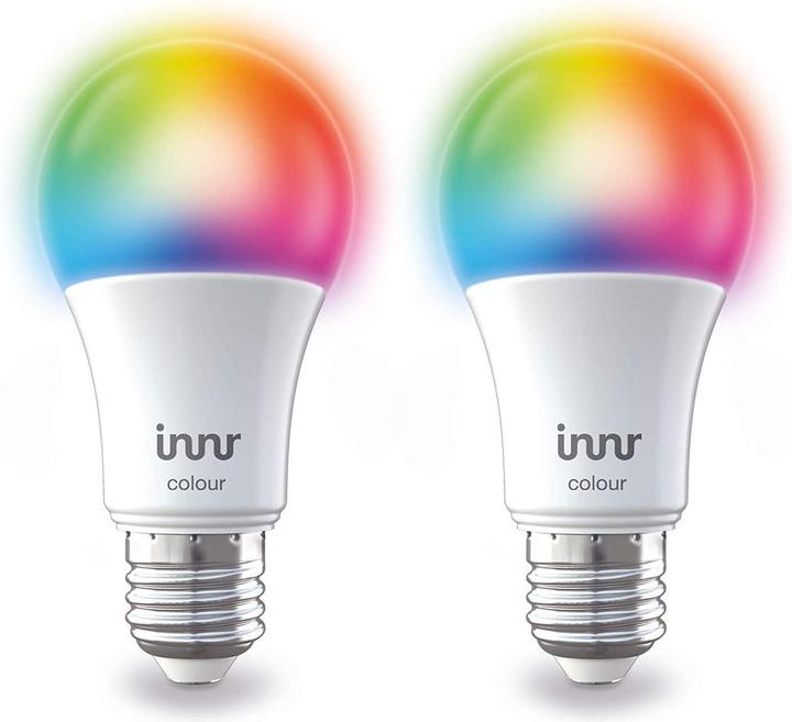 Actual product image Innr Smart Bulb Colour (E27, 10 W, 806 lm, 2 x, F)