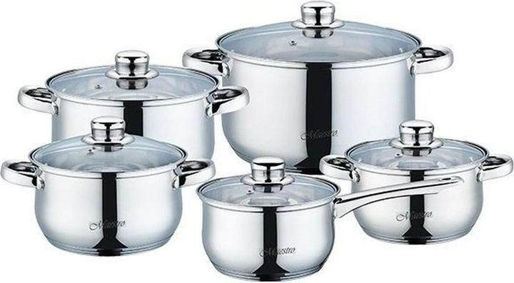 Produktbild Maestro MR-2020 Topfset mit 10 Elementen (16 cm, Kochtopf, Edelstahl)
