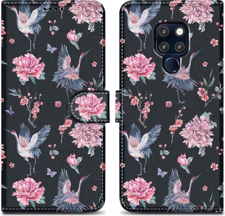 Kranich & Blumen No. 9
