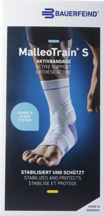 Actual product image MalleoTrain S Active bandage right titanium (5)