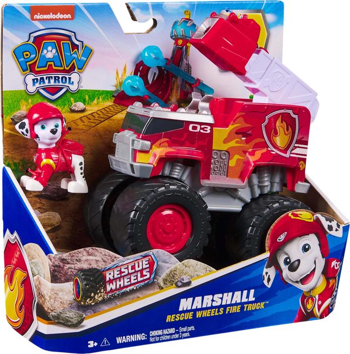 Actual product image Paw Patrol PAW VHC LrgThmdVhclRscWheelsMarshall GML