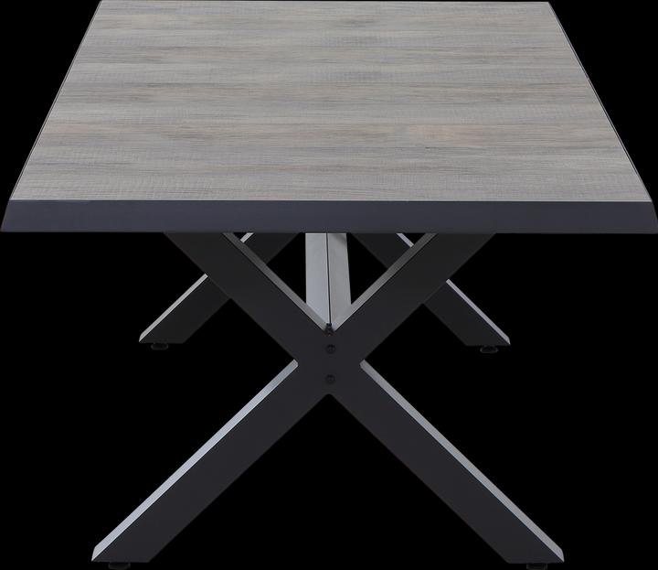 Immagine prodotto Siena Garden Sincro Dining Tisch 200x100cm matt anthrazit / washed grey (200 cm)