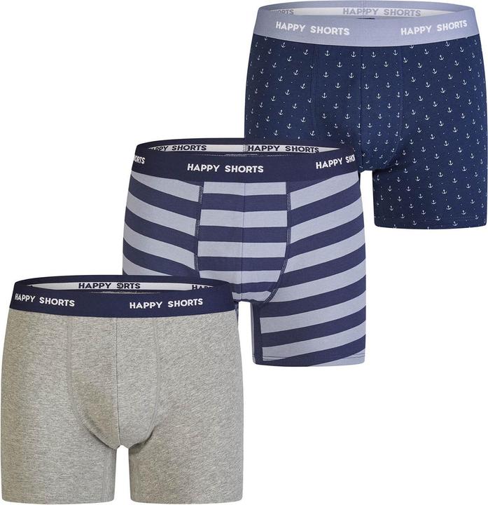 Produktbild Happy shorts Retro Boxer Jersey (M, 3er Pack)