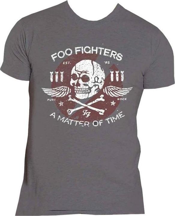 Immagine prodotto Foo Fighters T-shirt Adulti Questione di tempo (L)