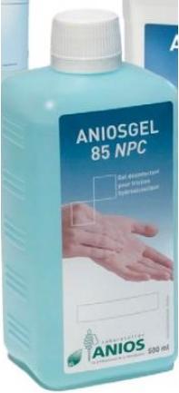 Actual product image Aniosgel 85NPC Hand sanitiser gel n 500 ml (500 ml)