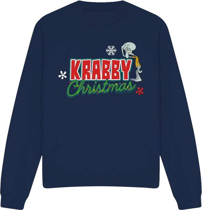 Spongebob Squarepants Krabby Christmas Sweatshirt